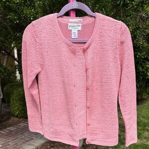 Pendleton Pink Women's Cardigan and Top Bundle